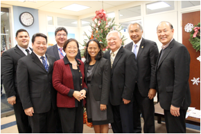 Senator Hirono meets with state legislators